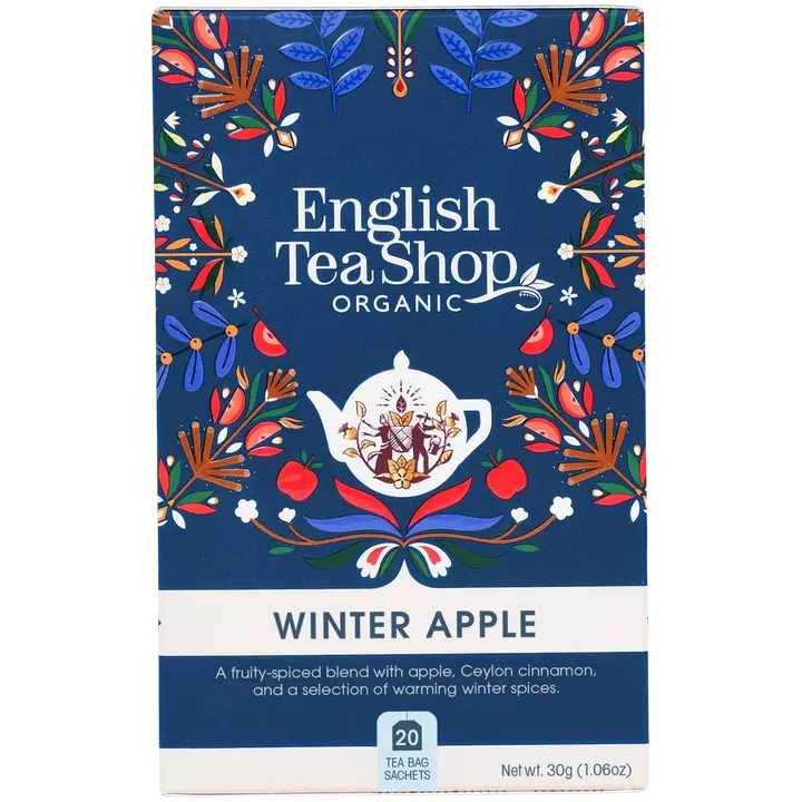 English Tea Shop Luomu Hauduke Winter apple, kofeiiniton 20 pss 30g