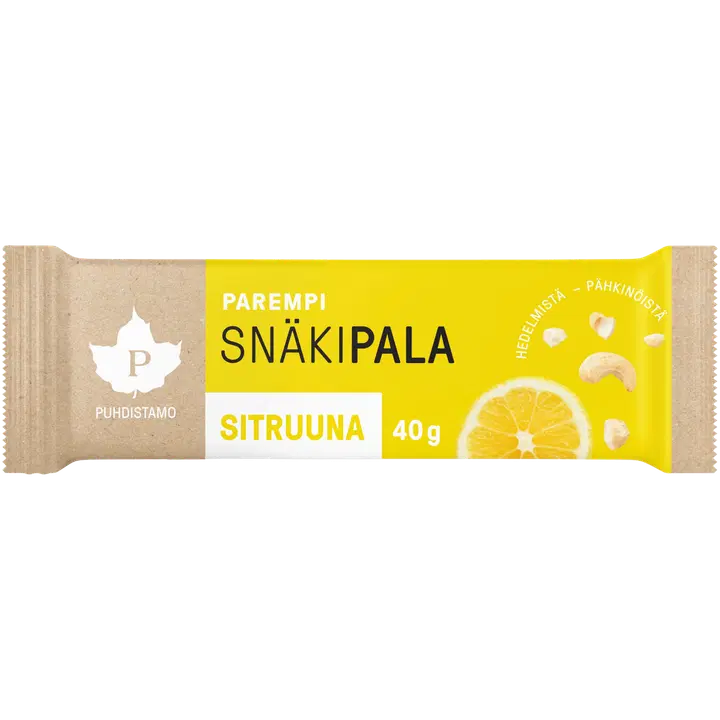 Puhdistamo Parempi Snäkipala, Sitruuna 40 g