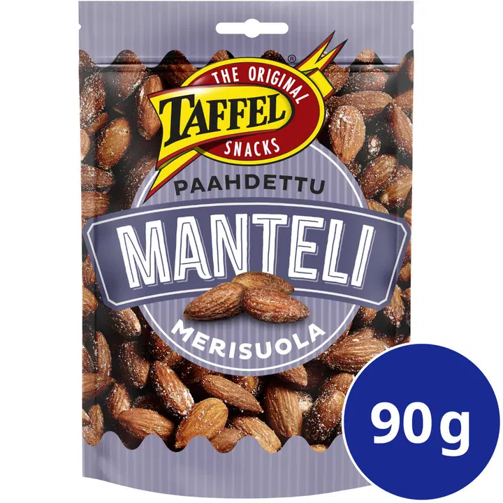 Taffel Manteli havssaltad mandel 90g