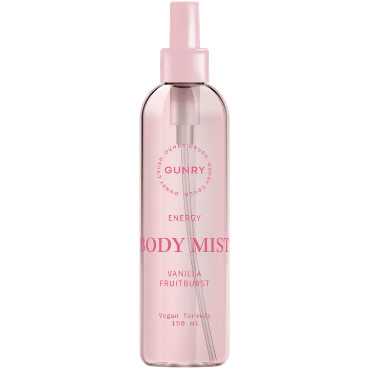 Kehasprei Gunry Energy Vanilla Fruitburst 150ml