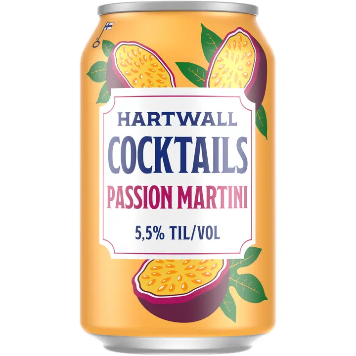Hartwall Cocktails Passion Martini  5,5% juomasekoitus 0,33 l