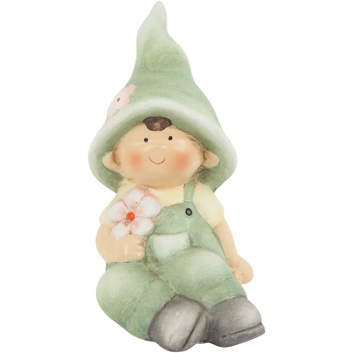 Istuv poiss 9,7x7,2x12,6 cm