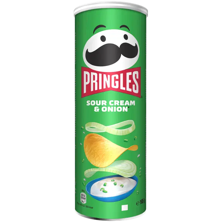 PRINGLES Sour Cream & Onion 165g