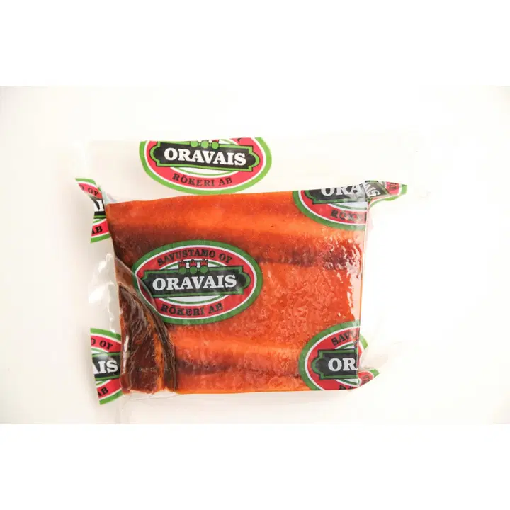 Oravaisten Savustamo savustettu siankylki, pala 320-480 g