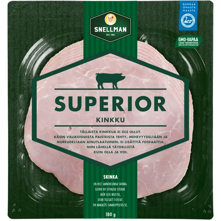 Snellman Superior kinkku 180g