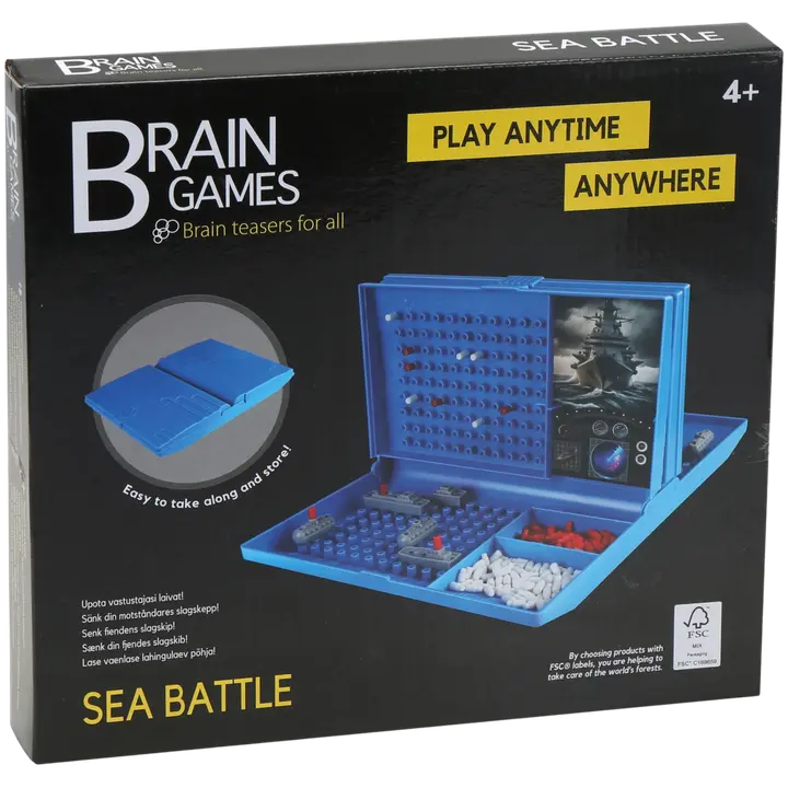 Brain Games Sea Battle -lautapeli