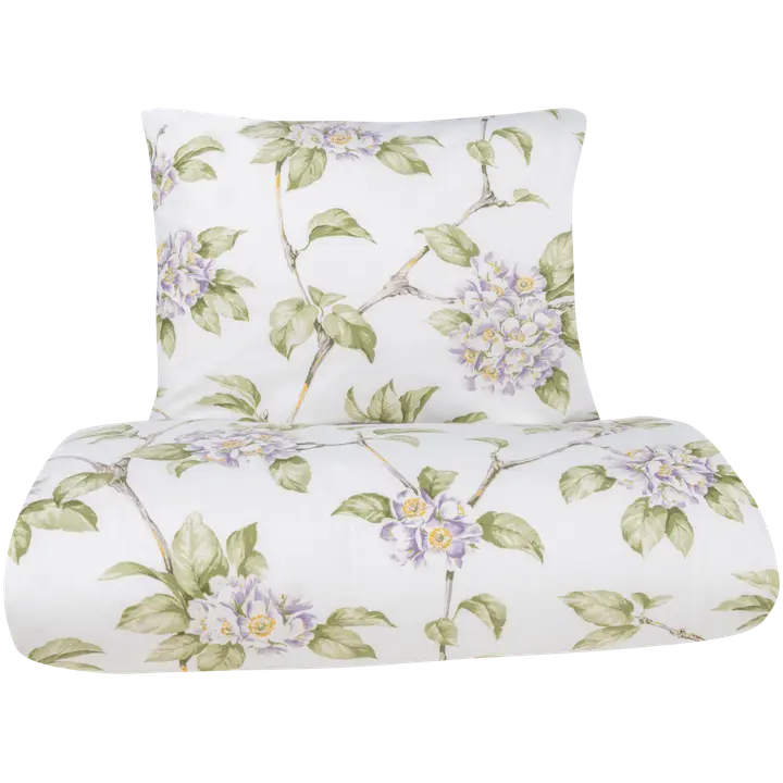 Voodipesukomplekt Õunaõis 150x210+55x65 lilla