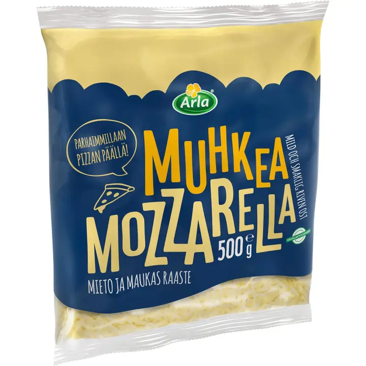 Arla Muhkea 500 g Mozzarella raaste