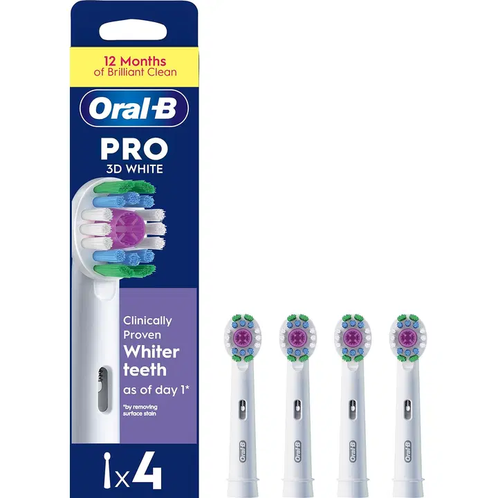 Oral-B PRO 3D White 4kpl vaihtoharja
