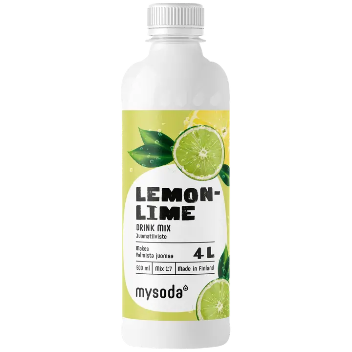 Mysoda Sitruuna-Lime Virvoitusjuomatiiviste 500ml