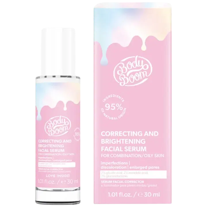 BodyBoom korjaava ja kirkastava kasvoseerumi 30ml