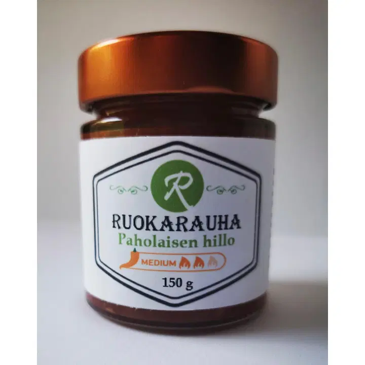 Ruokarauha paholaisen hillo medium 150 g