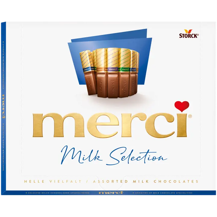 MERCI Milk assortii piimašokolaadist 250g