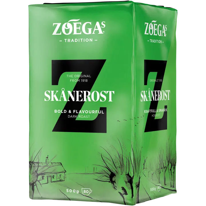 Zoégas Skånerost 500g suodatinkahvi