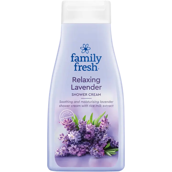 Family Fresh Relaxing Lavender shower cream suihkusaippua 500ml