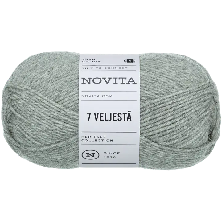Novita lanka 7 Veljestä 100 g kivi 043