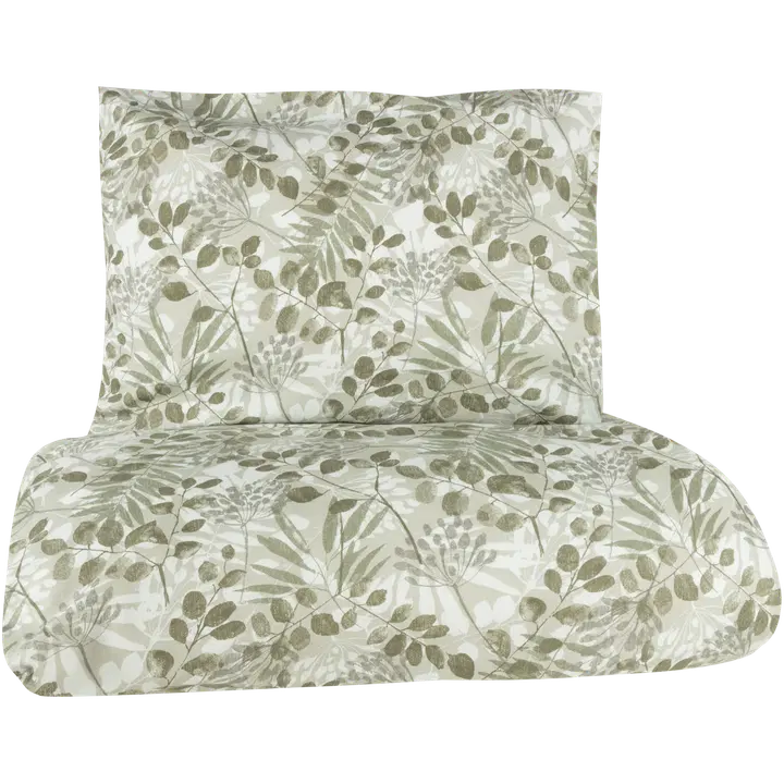 Voodipesukomplekt cherie 150x210+55x65 roheline