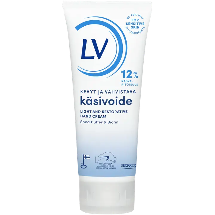 LV 100ml kevyt ja vahvistava käsivoide