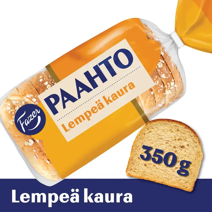 Fazer Paahto Lempeä kaura 350g, paahtoleipä