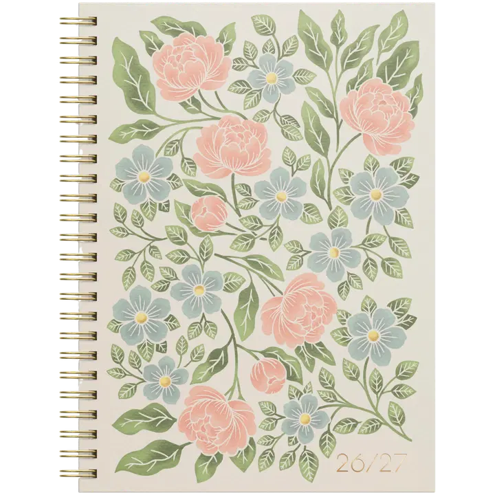 Burde kalenteri Study Story Kukka A5 26/27