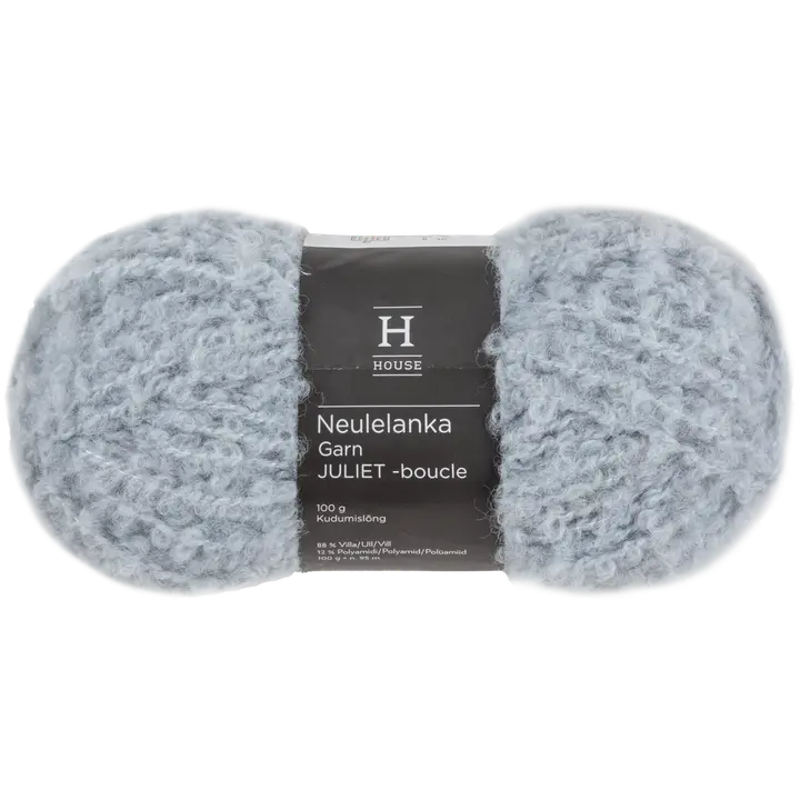 House neulelanka boucle Juliet 100 g Grey 12751
