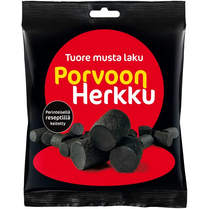 Makulaku Porvoon Herkku Tuore musta laku 230g