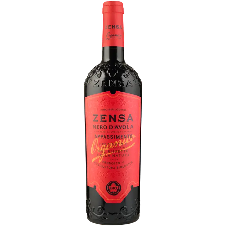 Zensa Nero D´Avola Appassimento Organic KPN vein 14%vol 750 ml
