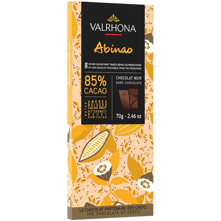 Valrhona Abinao tumma suklaa 85% 70g