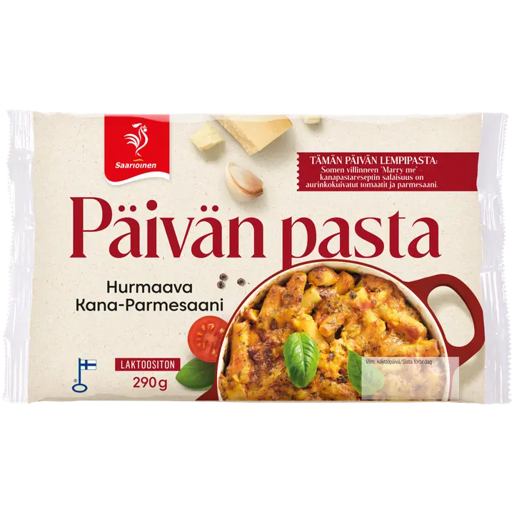 Saarioinen Hurmaava Kana-parmesaanipasta 290 g