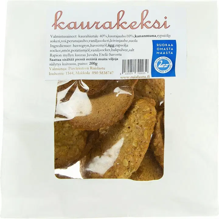 Päivärinteen Kaurakeksi 200g