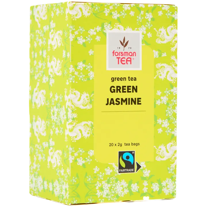 Forsman tea Green Jasmine tea maustettu vihreä tee 20x2 g