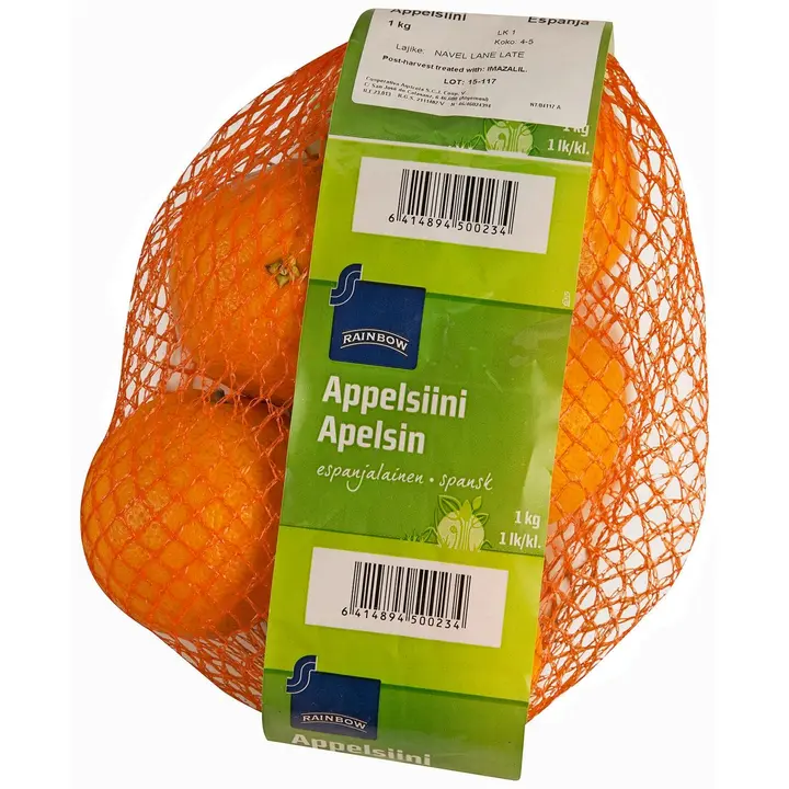 Rainbow Appelsiini Navel Late Espanja 1kg