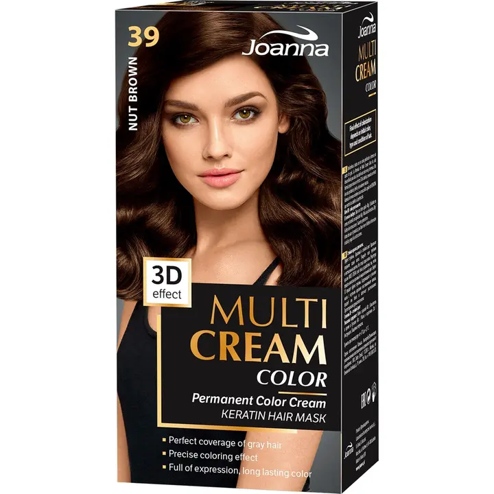 Joanna Multi Cream hiusväri 39 Nut brown permanent