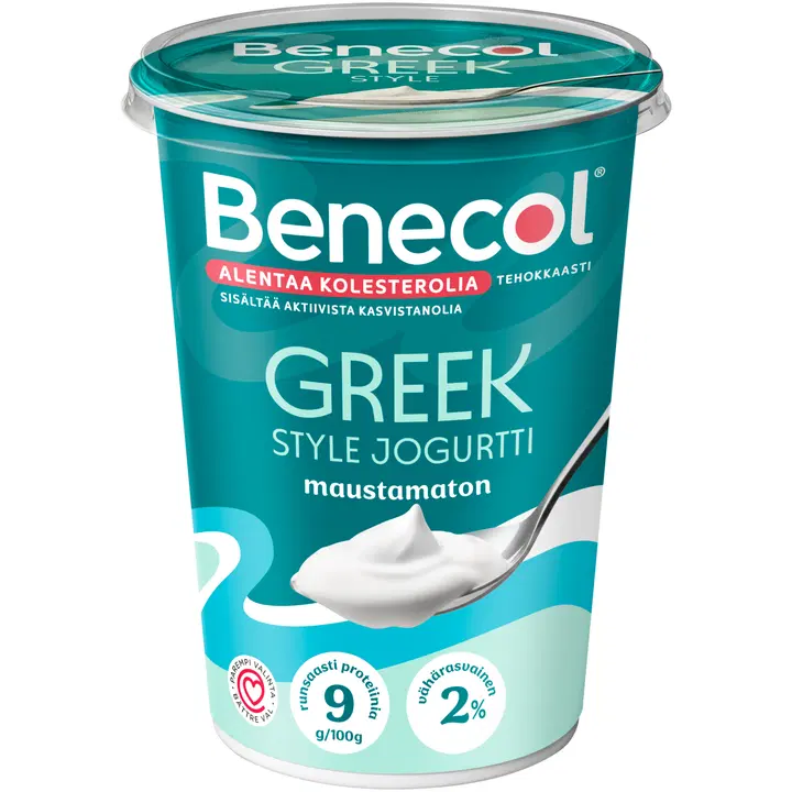 Benecol 450g naturell greek style yoghurt