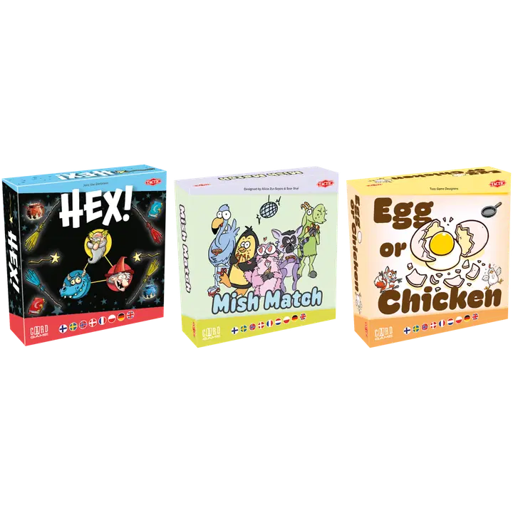 Tactic korttipeli, erilaisia