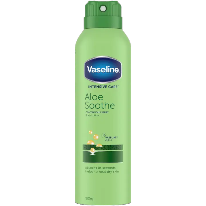 Vaseline Aloe Soothe Spray vartalovoide 190ml