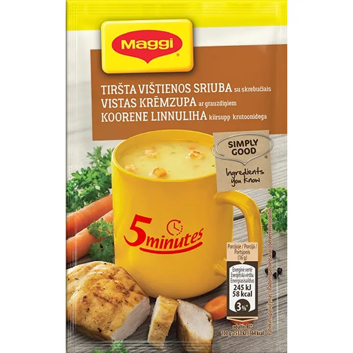 Maggi kanapüree kiirsupp 16 g