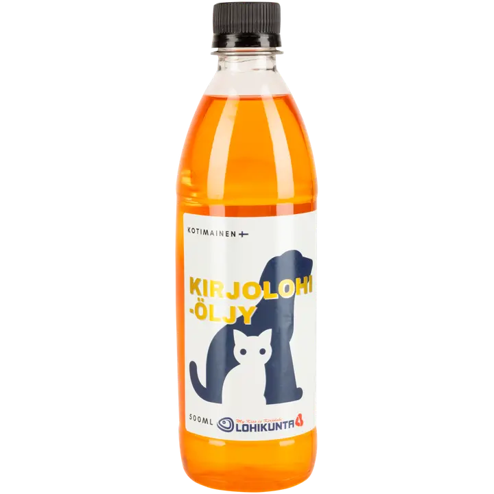 Lohikunta Kirjolohiöljy Lemmikeille 500ML