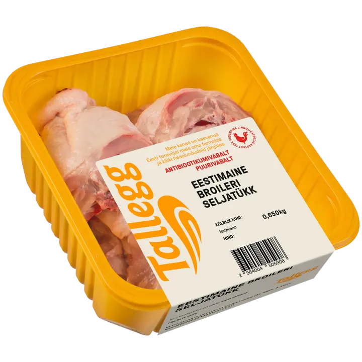 Tallegg Jahutatud Broileri Seljatükk ~ 650 G