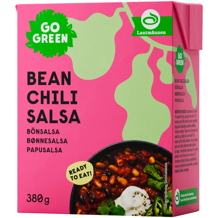 GoGreen Bean Chili Salsa 380 g