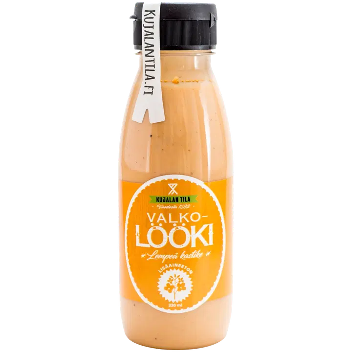 Kujalan Tila Lempeä Valkolöökikastike 330ml
