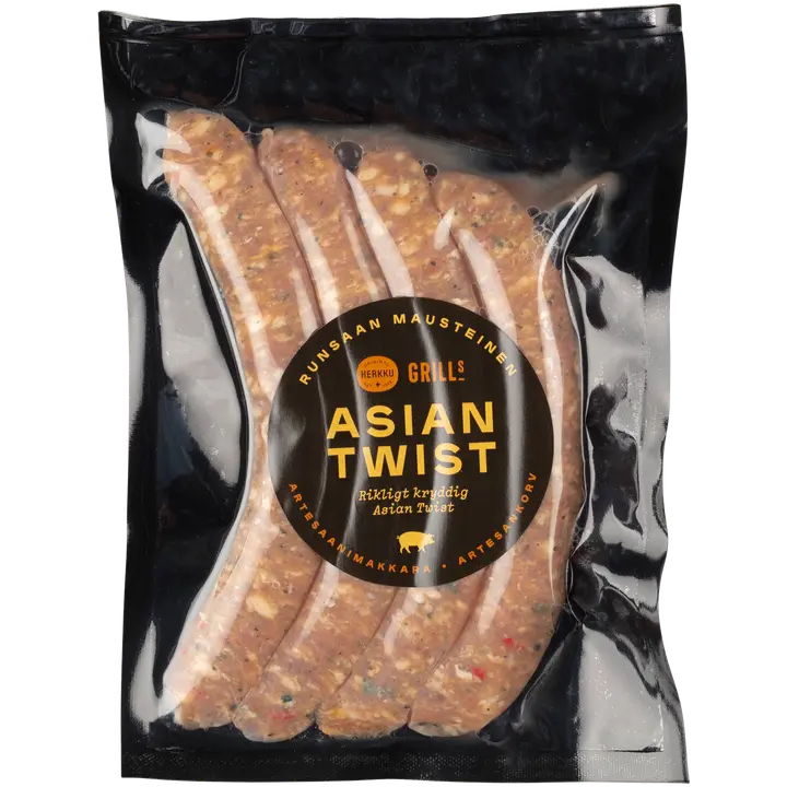 Herkku Grills Asian Twist artesaaniraakamakkara 240g