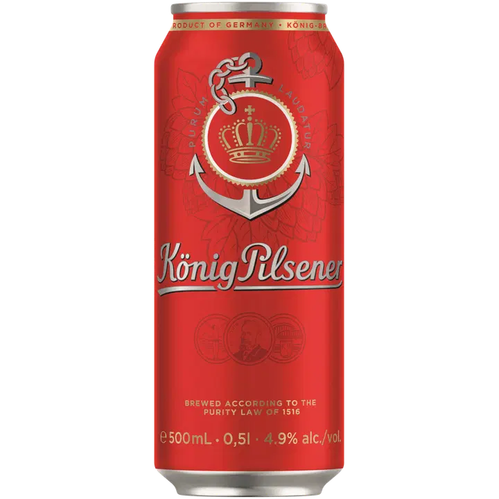 König Pilsener 4,9 % 0,5l tlk x