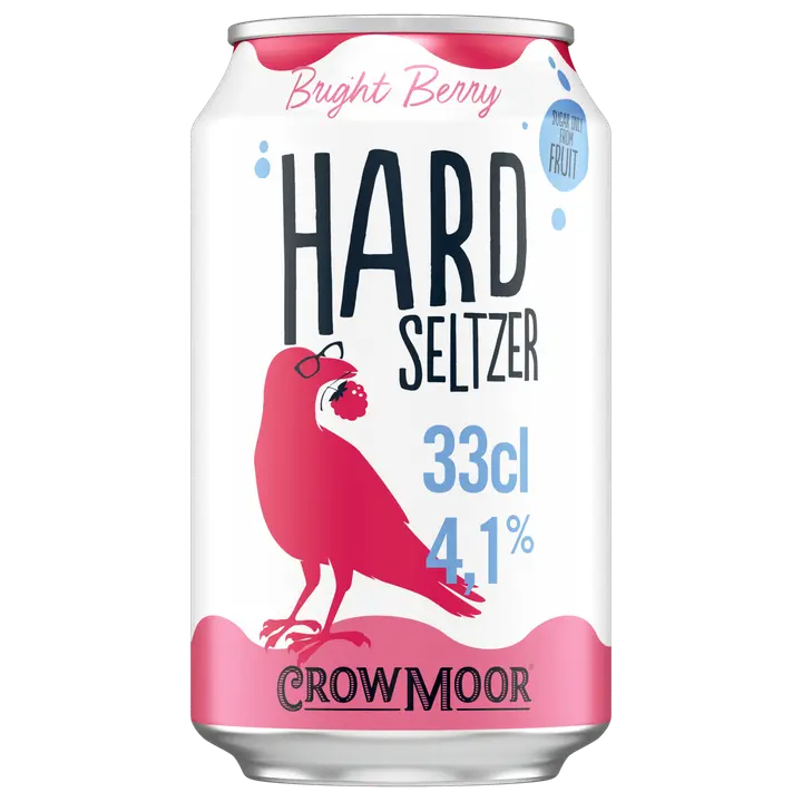 Crowmoor Vodka Spritz Bright Berry 4,1% tölkki 0,33L