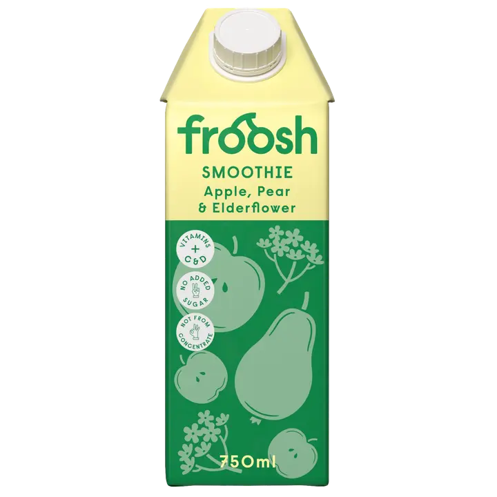 .Froosh õun-pirn-leedriõis 750ml