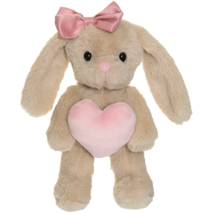 Pupu sydämellä beige 20 cm