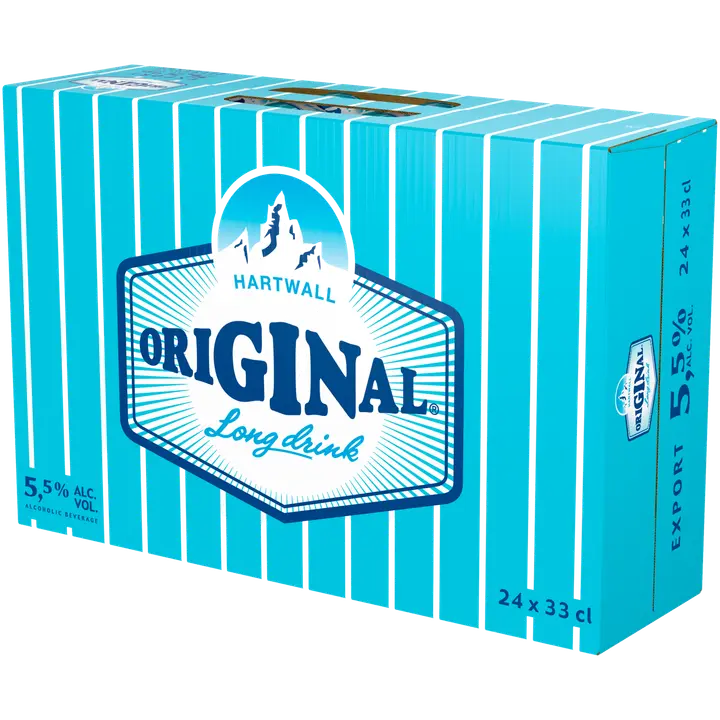 Hartwall Original Long Drink muu alkohoolne jook 5,5%vol 24x330ml