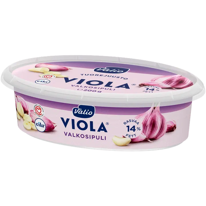 Valio Viola® valkosipuli tuorejuusto laktoositon e200 g