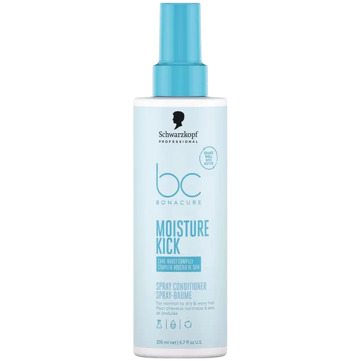 BC Bonacure Moisture Kick Spray Conditioner 200 ml New Formula