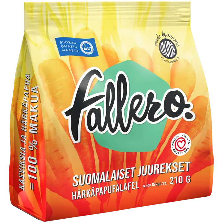 Fallero Suomalaiset Juurekset Härkäpapufalafel 210 g